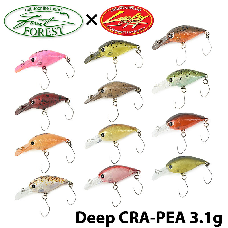 楽天市場】【FOREST】 フォレスト ラッキークラフトコラボ ディープ