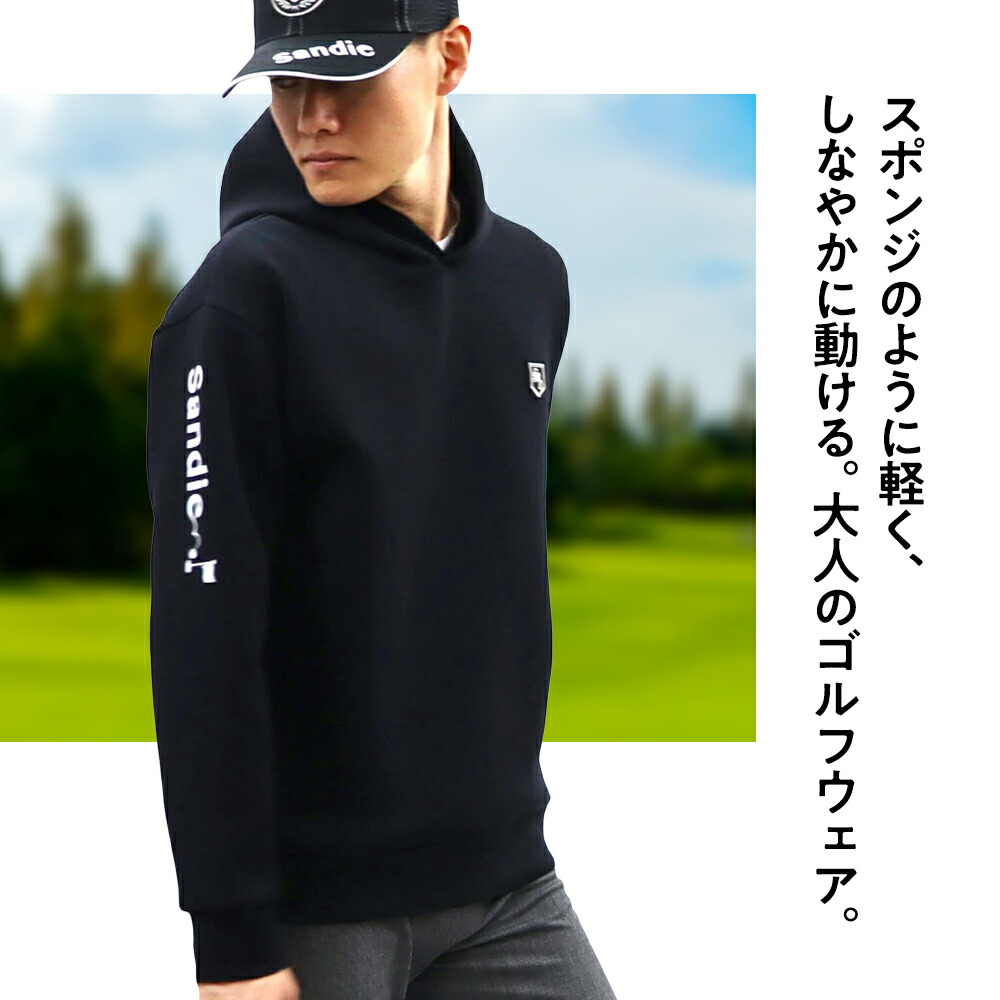 楽天市場】メンズダンボールニットパーカー ゴルフメンズ ゴルフウェア