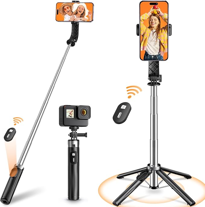 楽天市場】自撮り棒 【業界超ミニ?四脚安定モデル】 スマホスタンド