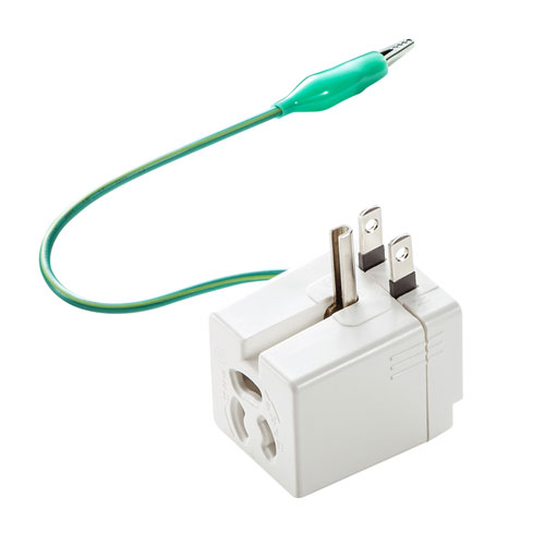 楽天市場】電源タップ 変換プラグ 3Pから2Pに変換 温度ヒューズ内蔵