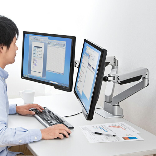 楽天市場】【クーポンで800円OFF！3/11(水) 1:59まで】 モニターアーム