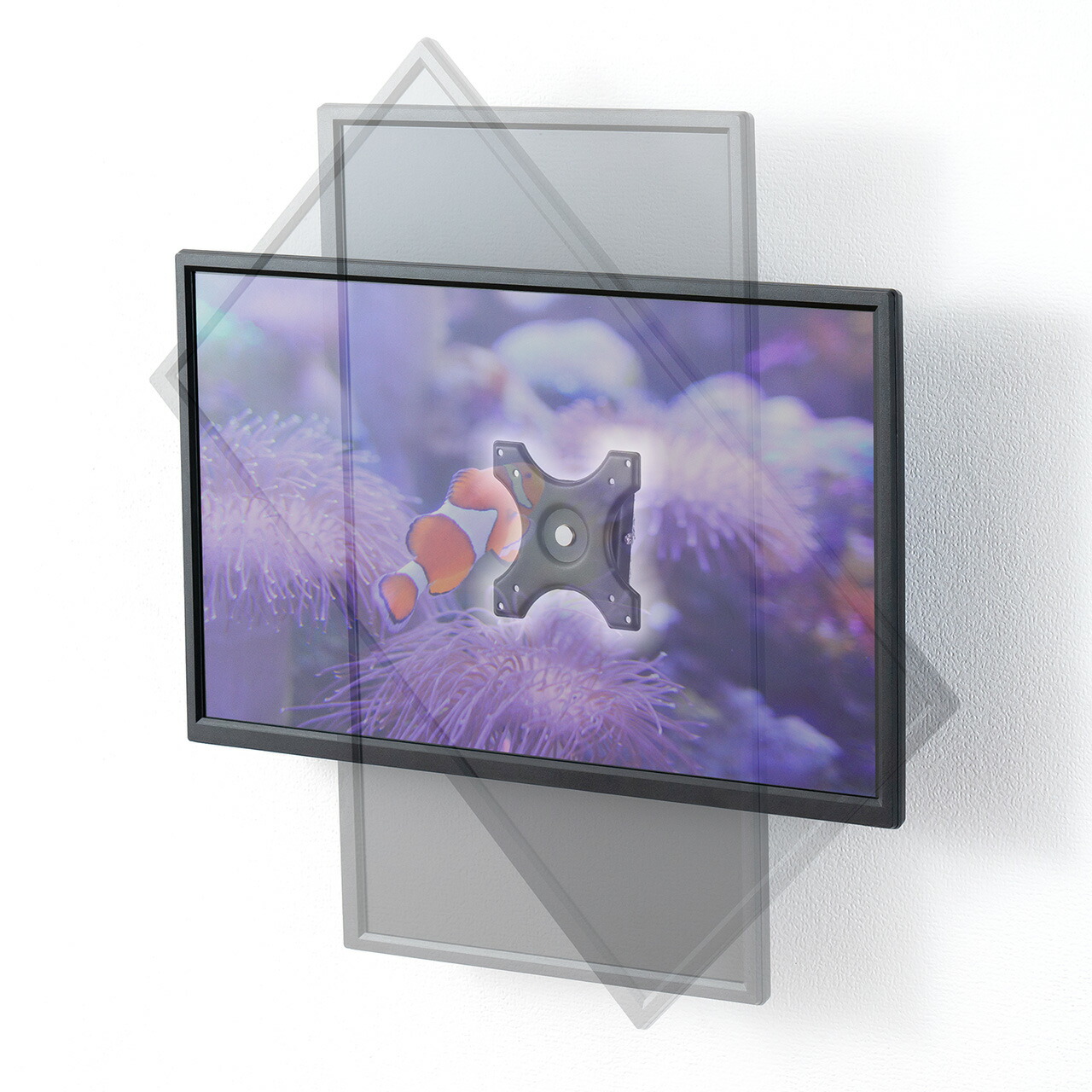 楽天市場】モニターアーム 壁掛け金具 34インチ 液晶モニター 回転