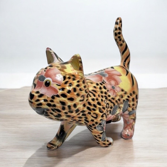 楽天市場】ねこ 貯金箱 08352 ポンピドゥ風 アート かわいい おしゃれ