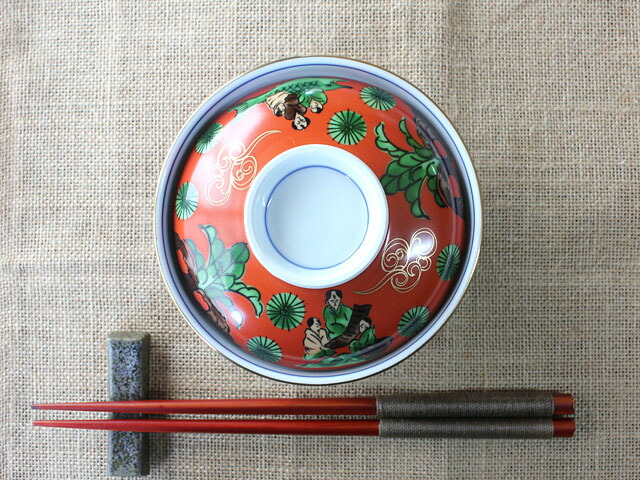 楽天市場】【アウトレット】九谷唐子 円菓子碗 / 和食器 菓子碗 蓋向