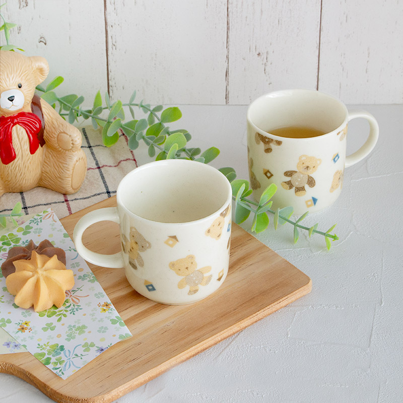 楽天市場】【アウトレット】可愛いクマちゃん マグカップ 200cc / 洋食