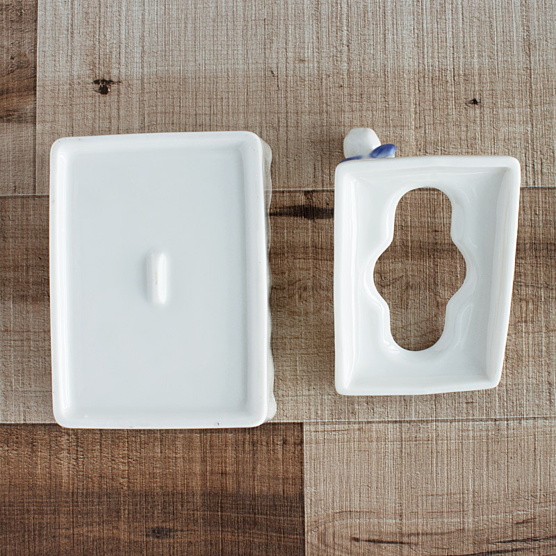 楽天市場】【アウトレット】陶器の雑貨 天使のポケットティッシュ