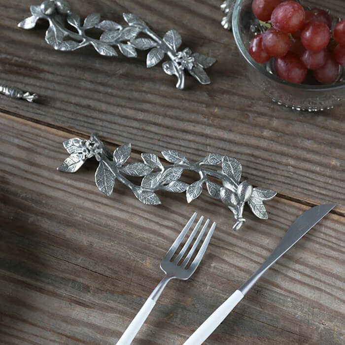 イタリア製カトラリー クリアカラー サラグレース フォークスプーンナイフセット イタリア EME（エメ）社 Napoleonサーバークリア ～ イタリア製