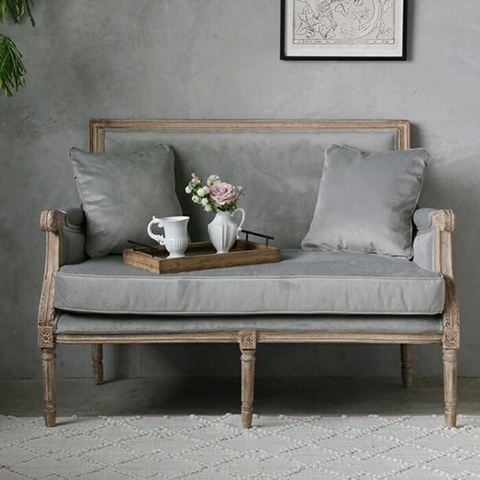 サラグレースデビューシリーズフレンチスタイルホワイトリネン 1人掛けソファ ソファ（シングル）｜青山表参道の人気インテリアショップ フランス