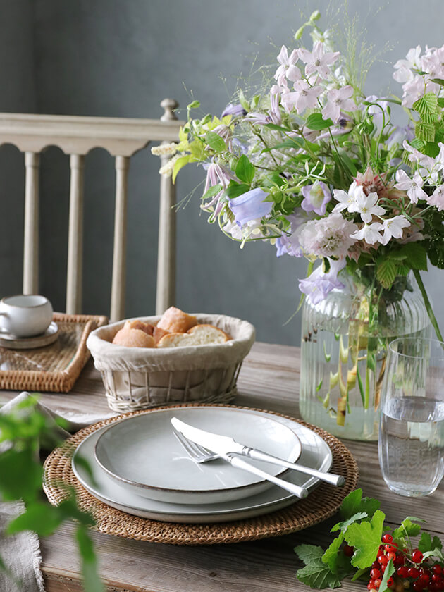 楽天市場】ラタン アンダープレート ラウンド ナチュラル BAOLGI