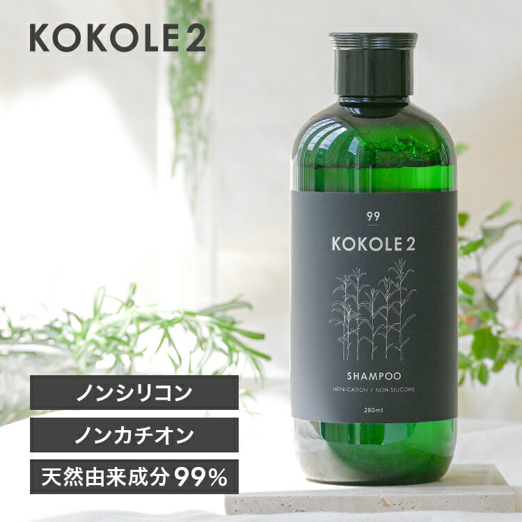 楽天市場】KOKOLE2 ココレドゥ シャンプー ノンカチオン ノンシリコン