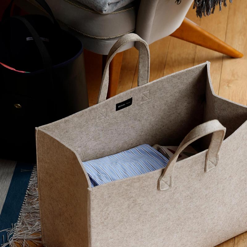 イッタラ / メノ ホームバッグ 40x50x25cm ベージュ (リサイクル
