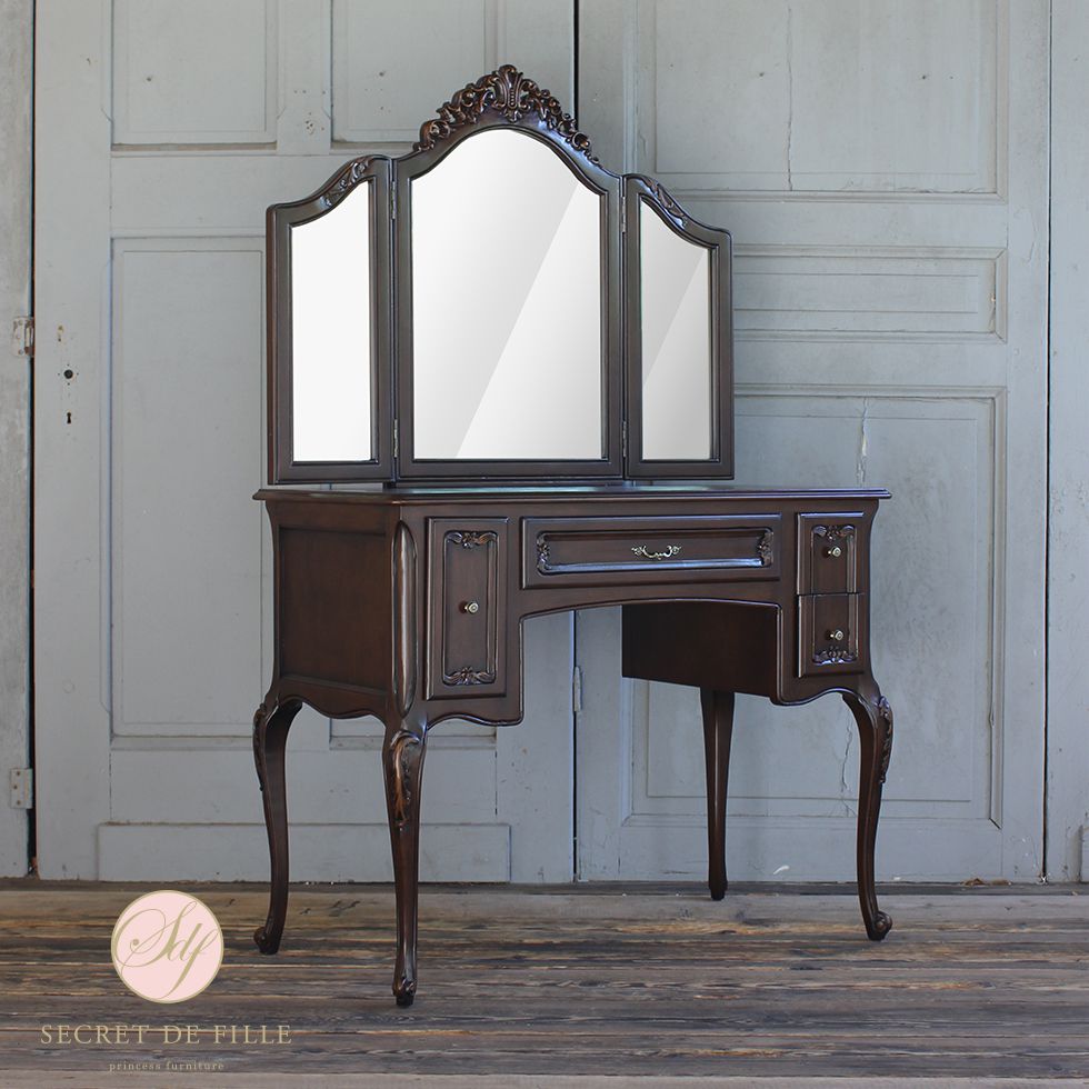 楽天市場】姫系 ドレッサー 家具 かわいい ロココ 調 アンティーク 風