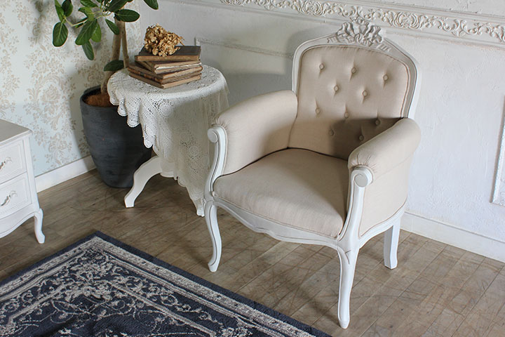 楽天市場】姫系 家具 ソファ 白 ホワイト ロマンチック 姫 フレンチ