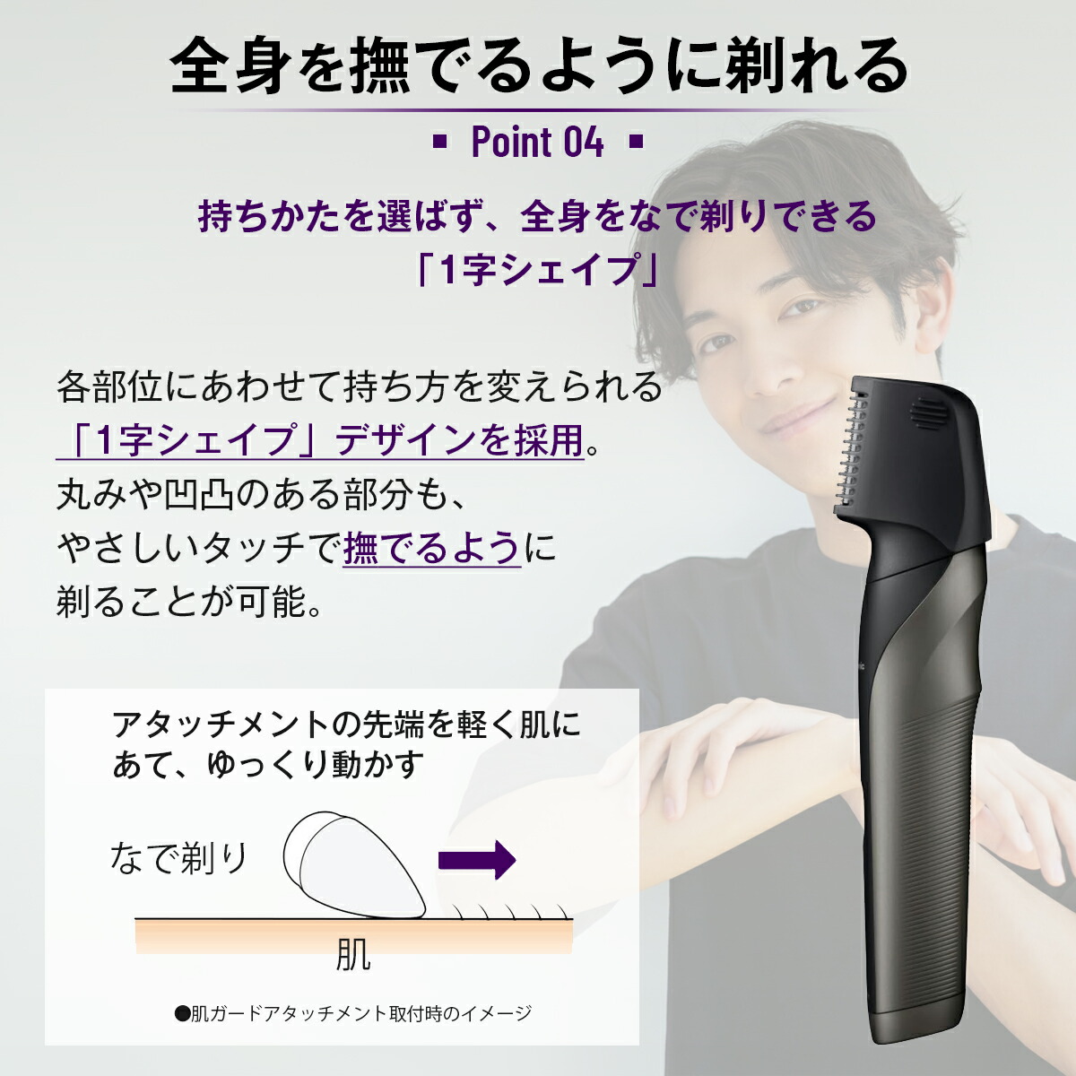 楽天市場】パナソニック ボディトリマー メンズ ボディシェーバー