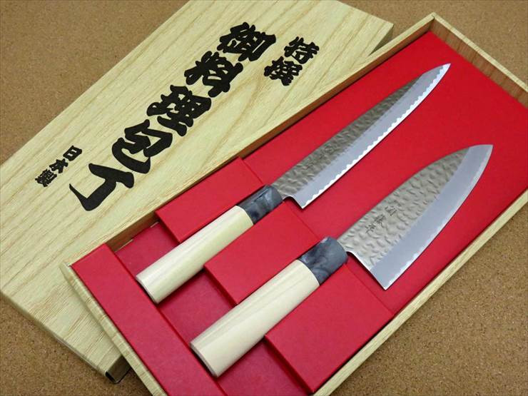楽天市場】関の刃物 包丁2本組セット 刺身包丁 出刃包丁 ヤクセル 関