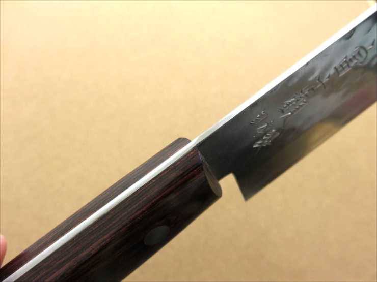 楽天市場】関の刃物 菜切り包丁 16.5cm (165mm) 富士觀 鎚目鍛造 本割