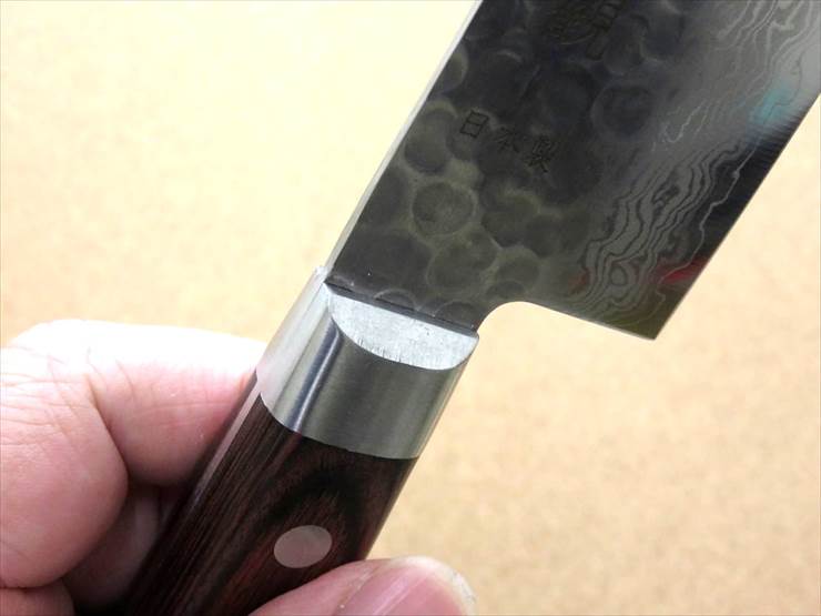 楽天市場】関の刃物 三徳包丁 18.5cm (185mm) 富士觀 鎚目鍛造