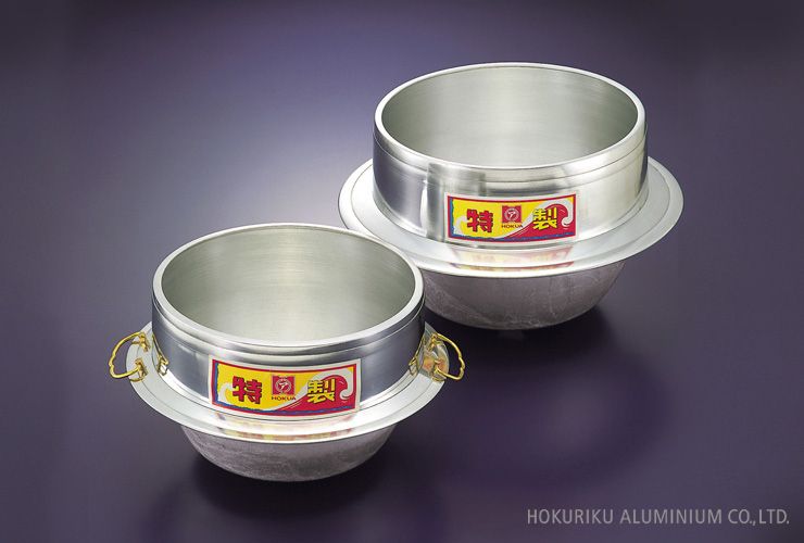 楽天市場】アルミ 羽釜 大釜 40cm かん無し ホクア 《 北陸アルミ ご飯