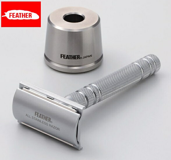 楽天市場】FEATHER フェザーTOKUSEN 特撰 両刃剃刀髭剃り ひげそり特選