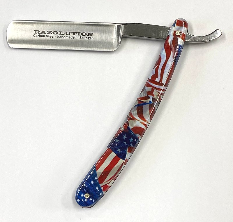 未使用 西洋剃刀 名工 NEW GOLD 120 TOZAKIデラックス剃刀松吉 未使用