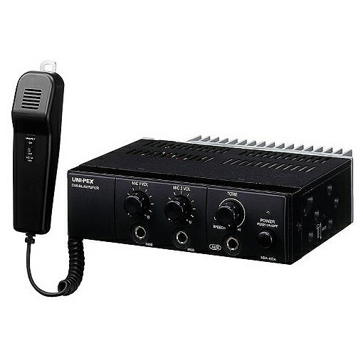 楽天市場】拡声器 ユニペックス 40W 車載用アンプ NDA-402A 選挙は当店