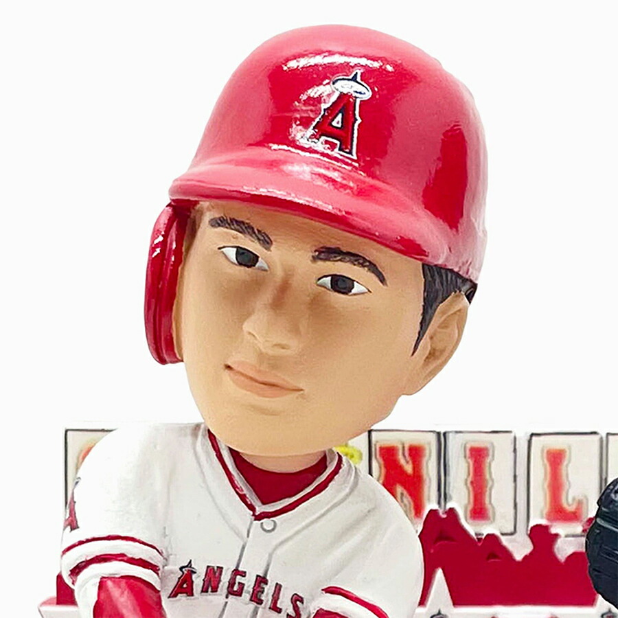 楽天市場】MLB 大谷翔平 & マイク・トラウト エンゼルス ボブルヘッド