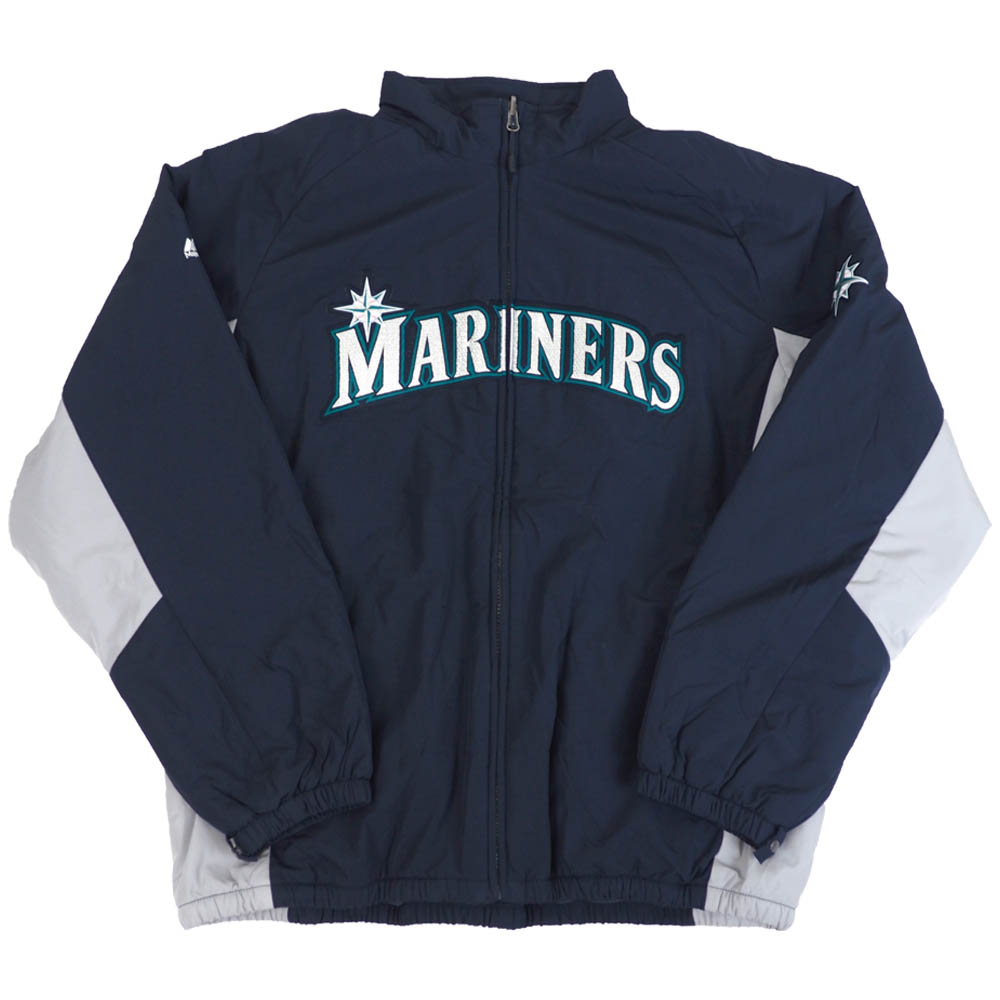 楽天市場】マリナーズ スタジャン MLB マジェスティック Majestic