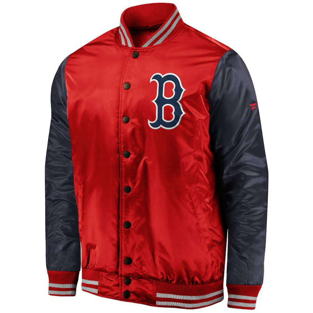 楽天市場】MLB レッドソックス ジャケット/スタジャン サテン アイ