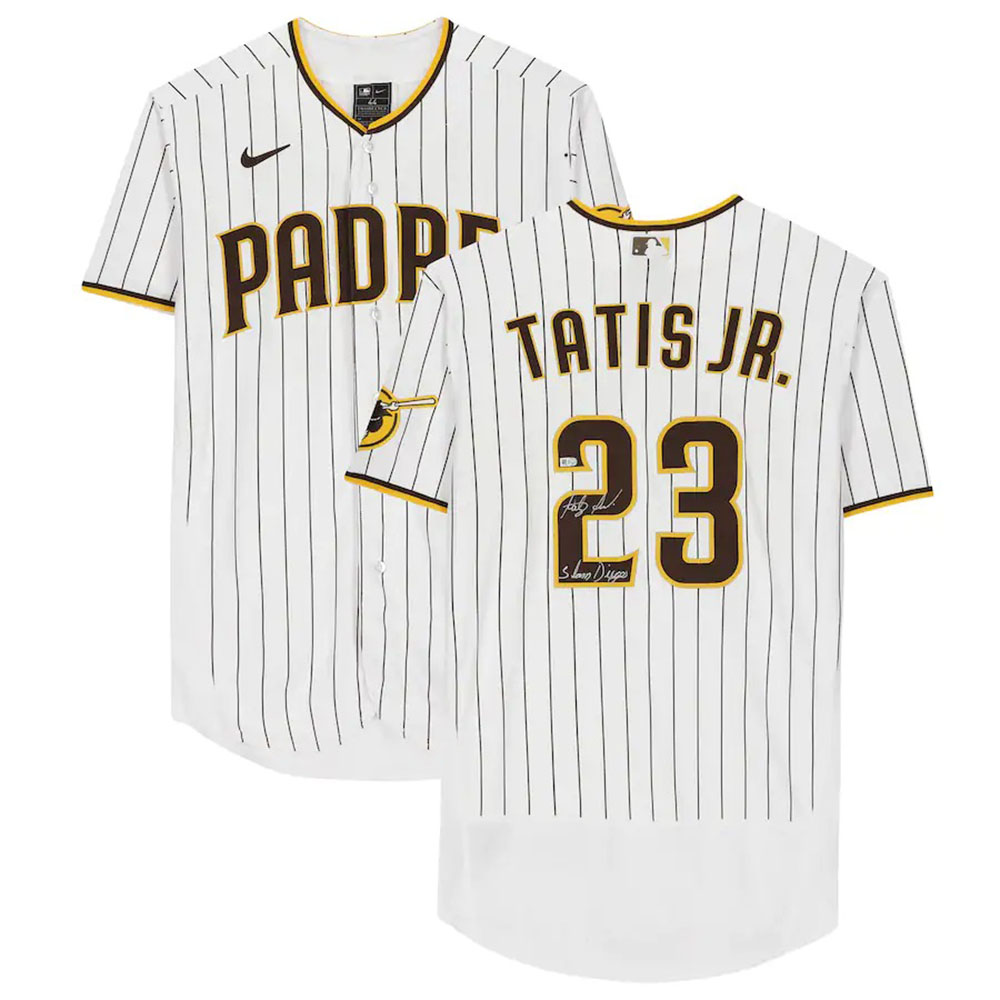 楽天市場】MLB タティスJr. パドレス ユニフォーム オーセンティック