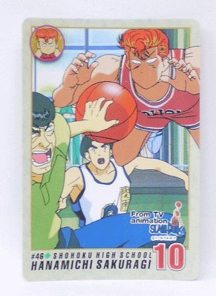 楽天市場】スラムダンク SLAMDUNK カードダス 桜木花道 046【中古