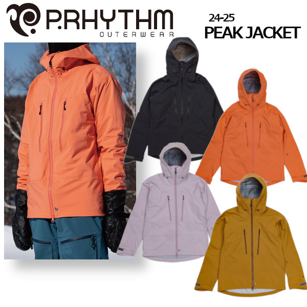 楽天市場】24-25 P.RHYTHM プリズム PEAK JACKET ピーク ジャケット