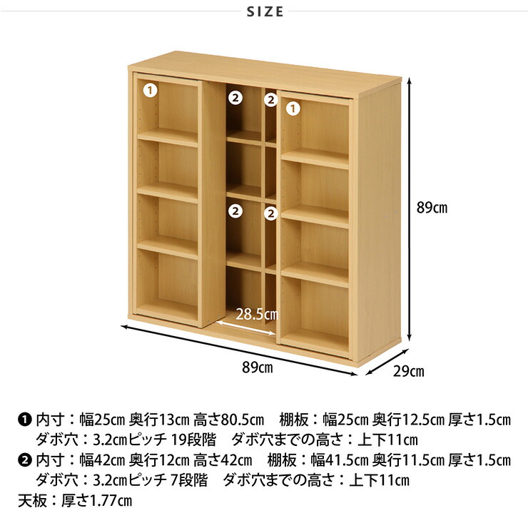 楽天市場】3/4(水)20:00〜最大3000円OFFクーポン配布中♪ 本棚 大容量