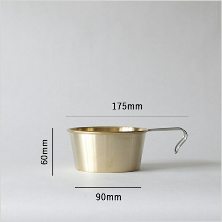 楽天市場】TSUBAME シェラカップ 480ml 深型 直火 ステンレス 真鍮