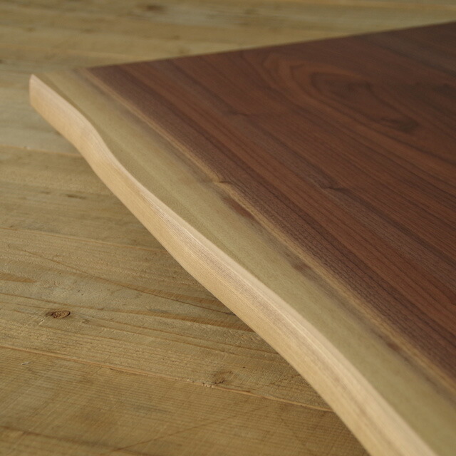 楽天市場】【こたつ天板のみ】WALNUT 皮付こたつ天板 幅120 / 135