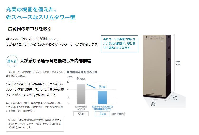楽天市場】＼3月限定☆最大100％Pバック／ [ACK555A-C]ダイキン 加湿