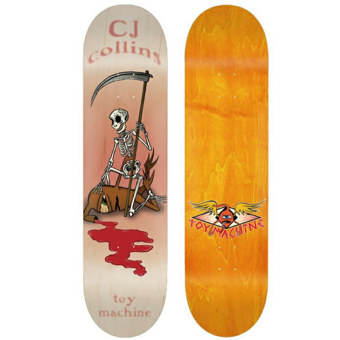 楽天市場】スケートボード デッキ トイマシーン TOY MACHINE TM 8.25