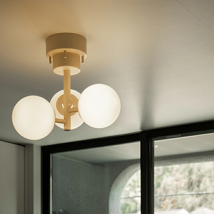 楽天市場】TINY GLASS CEILING LIGHT 3 タイニーガラスシーリング