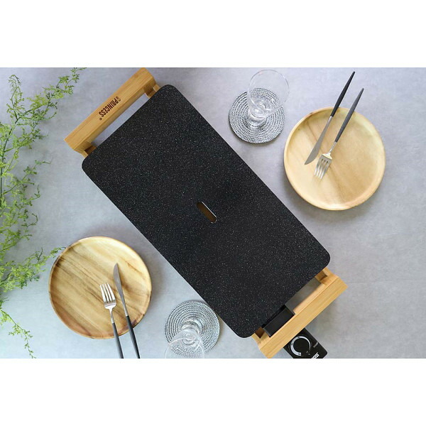 楽天市場】正規販売店 プリンセス テーブルグリルストーン ブラック