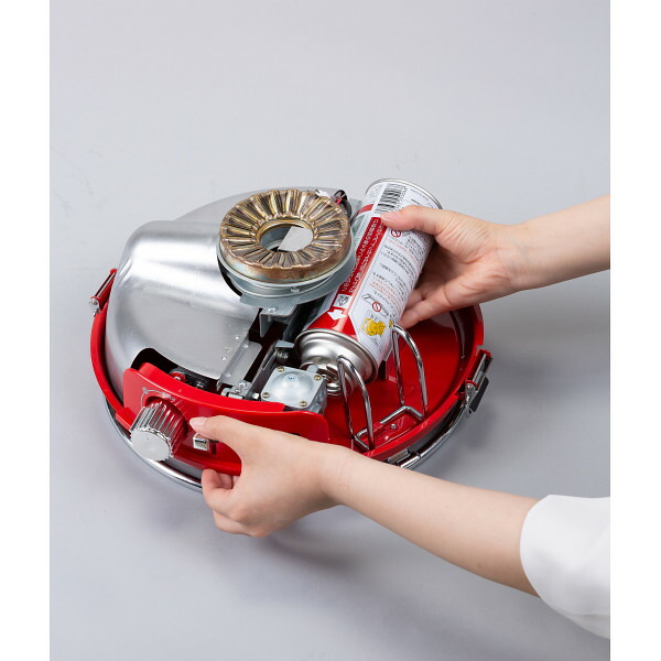 楽天市場】アラジン ポータブル ガスストーブ レッド センゴク SAGｰ