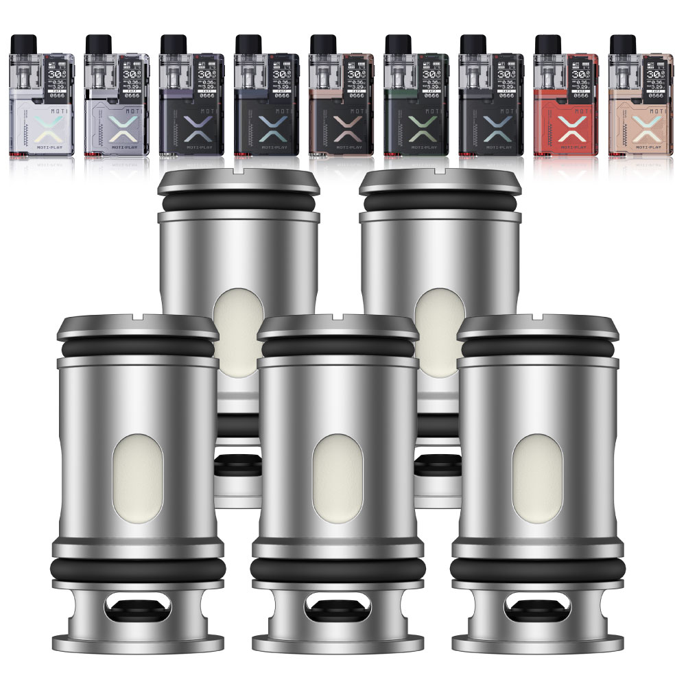 楽天市場】【5個セット～】Moti Play Pod 純正 交換用 コイル 5個入り