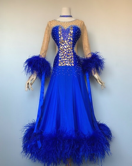 楽天市場】【NEWデザイン】社交ダンス・社交ダンスドレス 社交