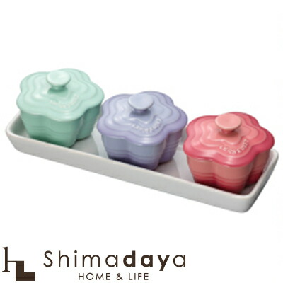 楽天市場】ル・クルーゼ ストーンウェア/プチ・ラムカン・フルール