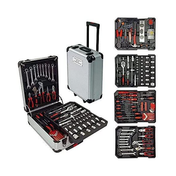 2️⃣工具129点セット ツールセット DIY 家庭用 車メンテナンス ケース付き