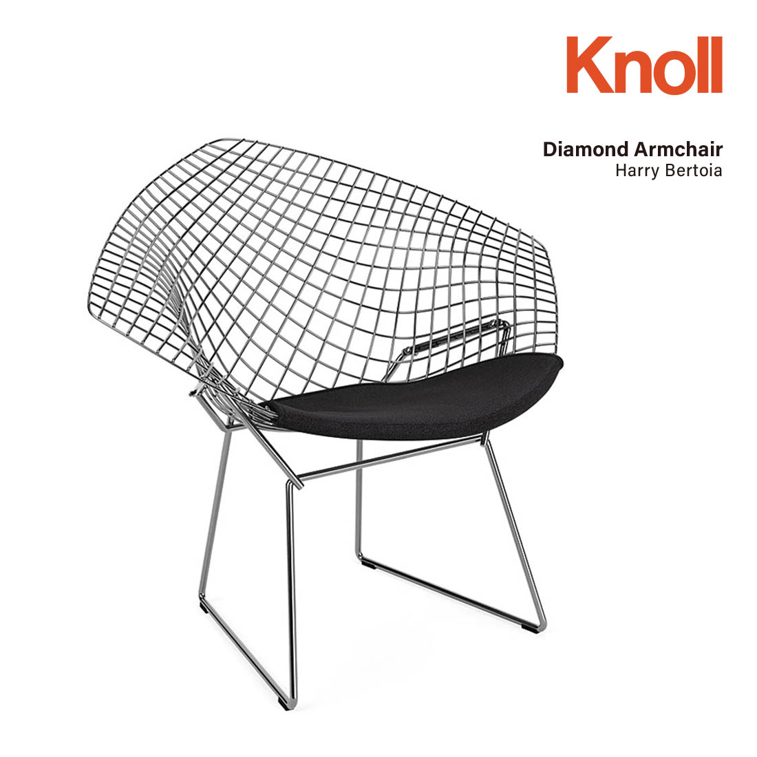 楽天市場】【店舗クーポン発行中】Knoll ノル ノール Diamond Armchair