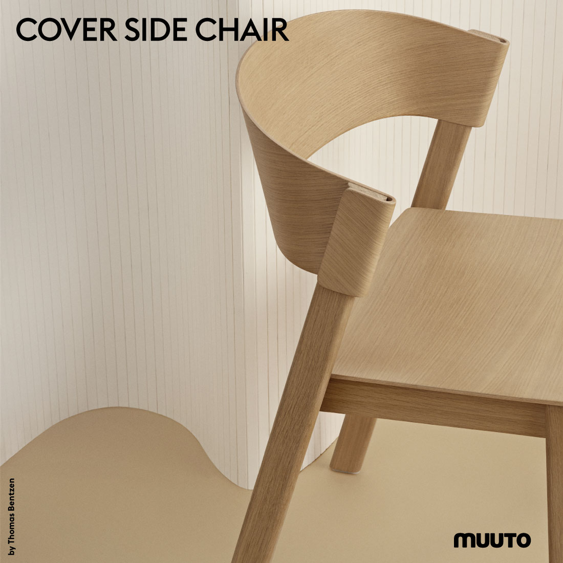 楽天市場】【プレSSクーポン発行中】Muuto ムート COVER SIDE CHAIR