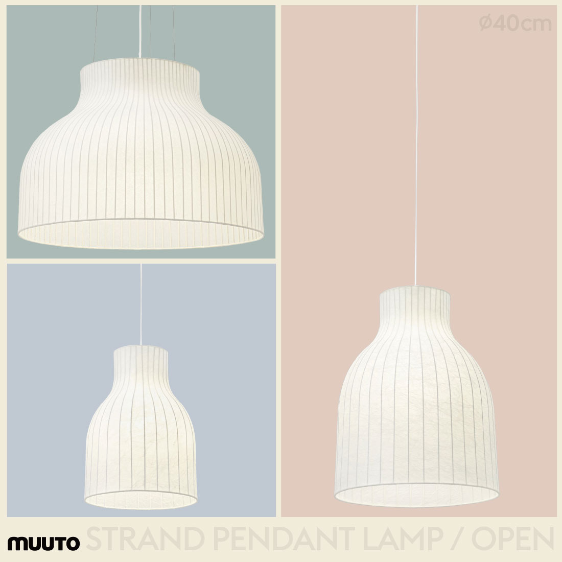 楽天市場】【店舗クーポン発行中】Muuto ムート STRAND PENDANT LAMP