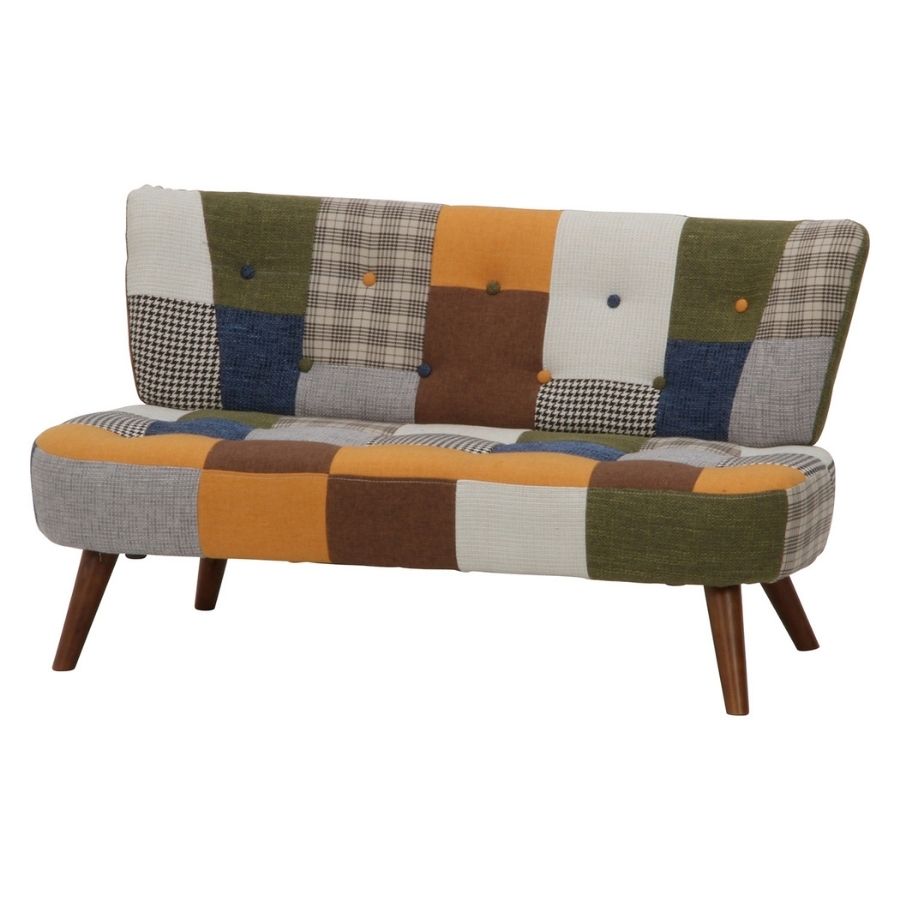 楽天市場】【ポイント10倍】 ソファー 2人掛け 北欧 コンパクト 布