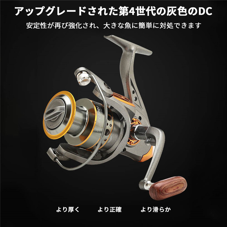 楽天市場】リールラインスプール防錆釣りスピニングリール1000から7000