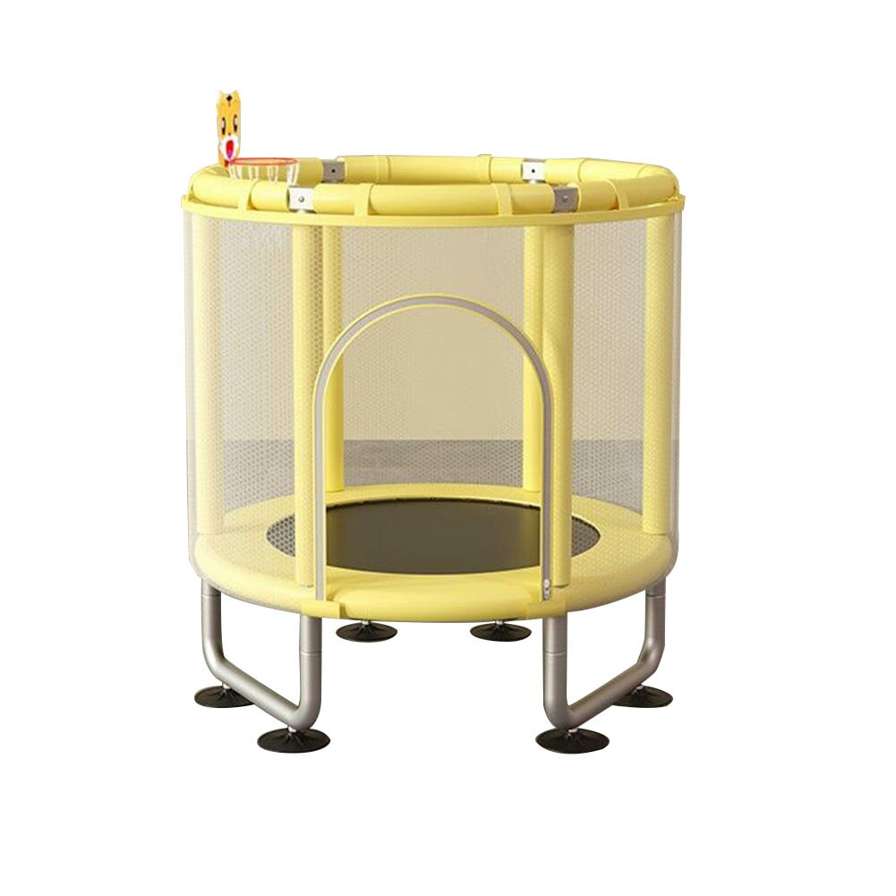 楽天市場】トランポリン こども用 安全ネット付き 1.2m 静音 耐荷重