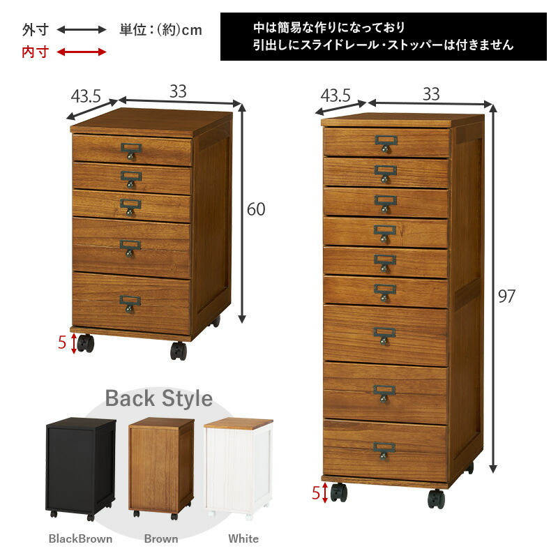 楽天市場】【3/7/P7倍/クーポン有】A4書類チェスト5段【Chelsea